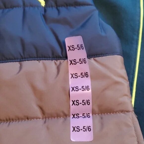 Puma Boys 3-Piece Outfit Set XS (5/6) | Teal Gray Vest Hoodie Pants - Like New - Picture 8 of 16